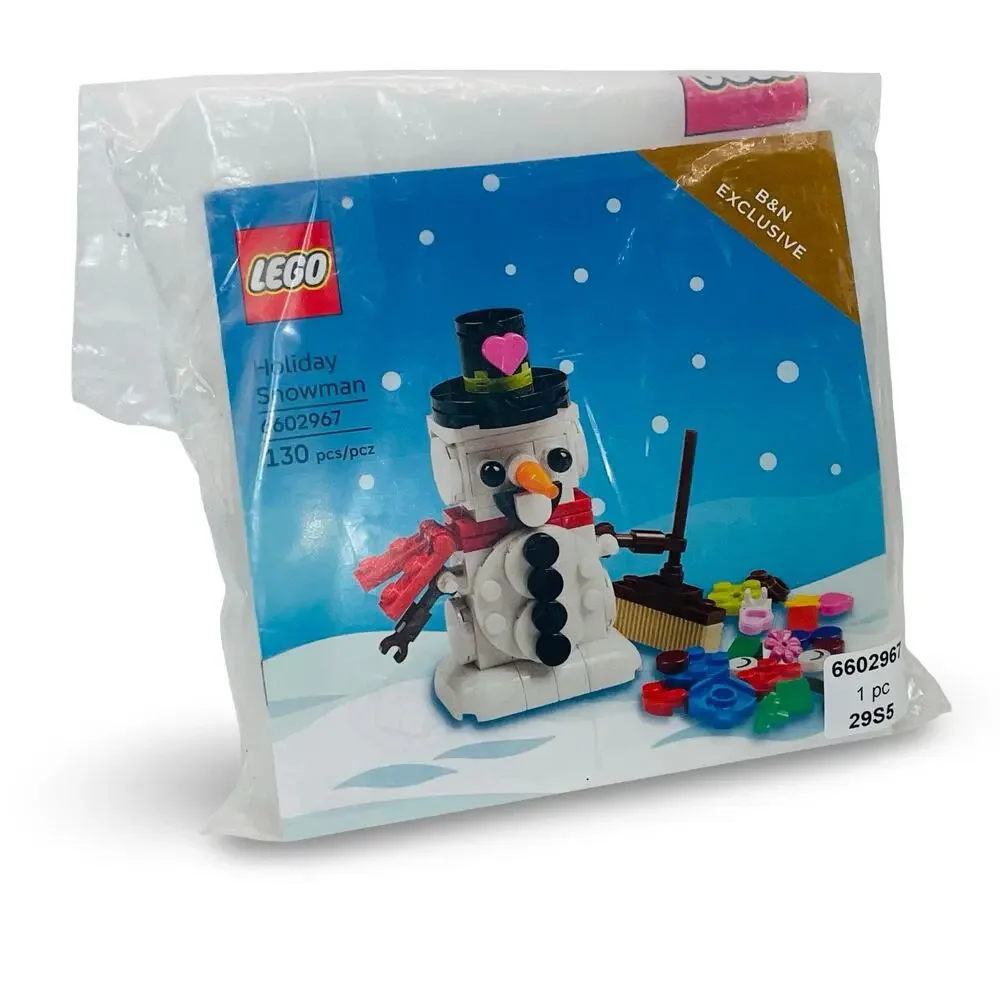 LEGO 6602967 Holiday Snowman Barnes & Noble Exclusive Building Set Christmas NEW
